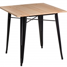 Jedálenský stôl Mason 76 cm, svetlé drevo - 7
