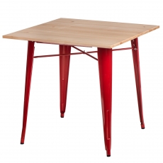 Jedálenský stôl Mason 76 cm, svetlé drevo - 6