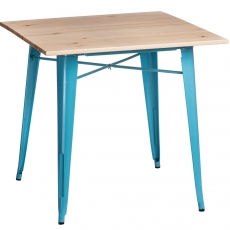 Jedálenský stôl Mason 76 cm, svetlé drevo - 5
