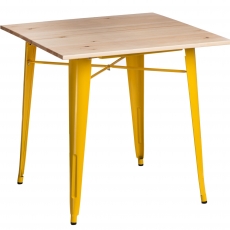Jedálenský stôl Mason 76 cm, svetlé drevo - 8