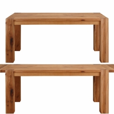 Jedálenský stôl Matix, 160 cm, dub - 2
