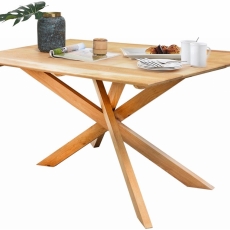 Jedálenský stôl Monte, 180 cm, masívne mango - 1