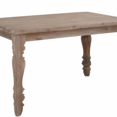 Jedálenský stôl Moren, 140 cm, masívny agát - 1