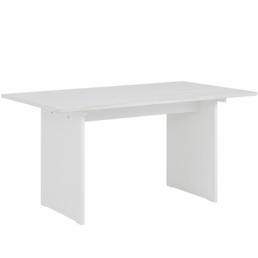 Jedálenský stôl Morgen, 140 cm, biela - 1