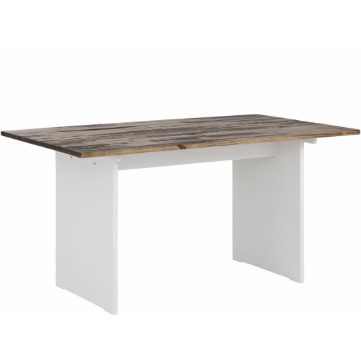 Jedálenský stôl Morgen, 140 cm, hnedá - 1