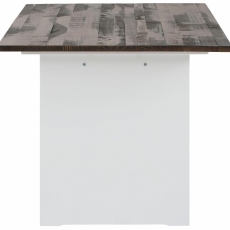 Jedálenský stôl Morgen, 140 cm, hnedá - 3