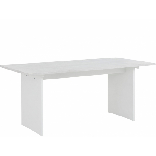 Jedálenský stôl Morgen, 180 cm, biela - 1