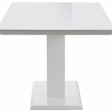 Jedálenský stôl Mulen, 160 cm, biela - 3