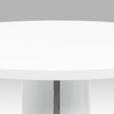 Jedálenský stôl Newark, 100 cm, biela - 3