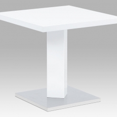 Jedálenský stôl Nikolas, 80 cm, biela - 2