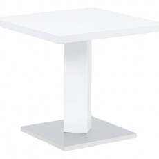Jedálenský stôl Nikolas, 80 cm, biela - 1