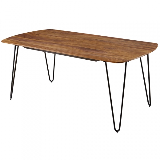 Jedálenský stôl Nora, 180 cm, masív Sheesham - 1