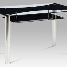 Jedálenský stôl Oakland, 130 cm, čierna - 1