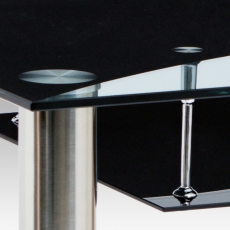 Jedálenský stôl Oakland, 130 cm, čierna - 2