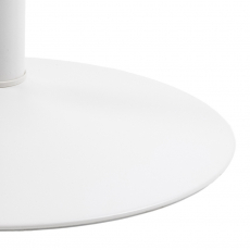 Jedálenský stôl okrúhly Ibiza, 80 cm, biela - 5