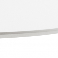 Jedálenský stôl okrúhly Ibiza, 80 cm, biela - 6