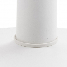 Jedálenský stôl okrúhly Ibiza, 80 cm, biela - 7