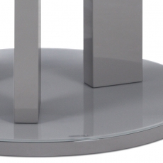 Jedálenský stôl okrúhly Judita, 108 cm, sivá - 3