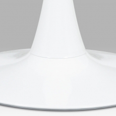 Jedálenský stôl okrúhly Klaudia, 80 cm, biela - 4
