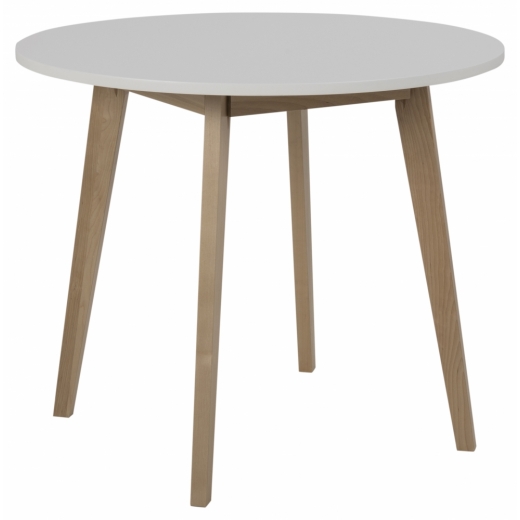 Jedálenský stôl okrúhly Raven, 90 cm - 1