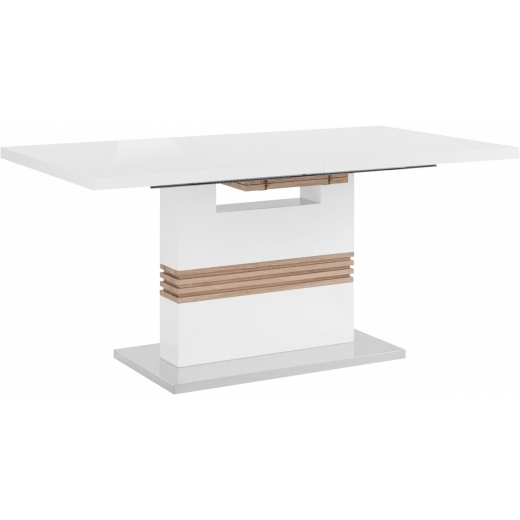 Jedálenský stôl Pavlo, 200 cm, biela - 1