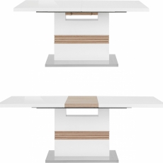 Jedálenský stôl Pavlo, 200 cm, biela - 2