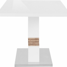 Jedálenský stôl Pavlo, 200 cm, biela - 3