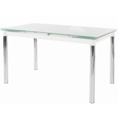 Jedálenský stôl Pipa, 200 cm, biela
