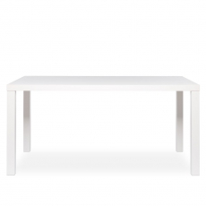 Jedálenský stôl Priscilla, 160 cm, biela lesk - 3