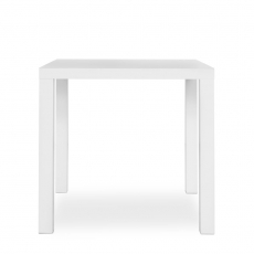 Jedálenský stôl Priscilla, 80 cm, biela mat - 3