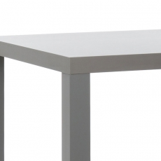 Jedálenský stôl Priscilla, 80 cm, sivá lesk - 5