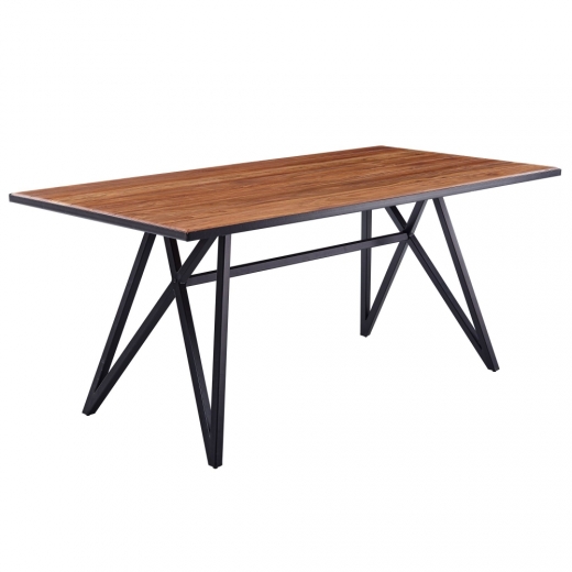 Jedálenský stôl Rolo, 180 cm, masív Sheesham - 1
