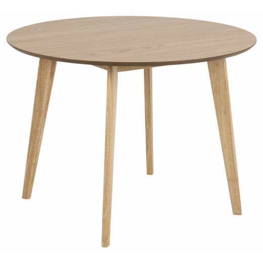 Jedálenský stôl Roxby, 105 cm, dub  - 1