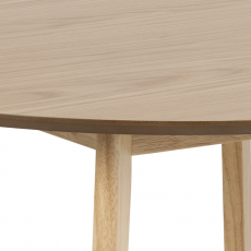 Jedálenský stôl Roxby, 105 cm, dub  - 2