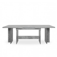 Jedálenský stôl rozkladací Ancora, 310 cm, betón - 4