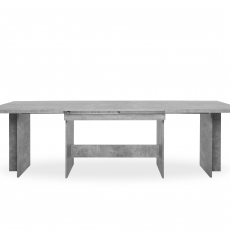 Jedálenský stôl rozkladací Ancora, 310 cm, betón - 5