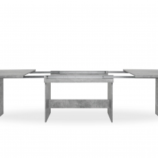 Jedálenský stôl rozkladací Ancora, 310 cm, betón - 6