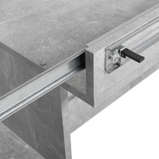 Jedálenský stôl rozkladací Ancora, 310 cm, betón - 11