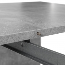 Jedálenský stôl rozkladací Ancora, 310 cm, betón - 10