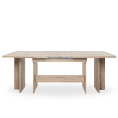 Jedálenský stôl rozkladací Ancora, 310 cm, Sonoma dub - 4