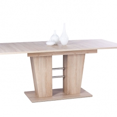 Jedálenský stôl rozkladací Brenda, 180 cm, dub - 4
