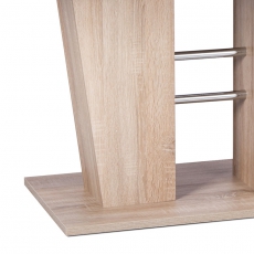 Jedálenský stôl rozkladací Brenda, 180 cm, dub - 5