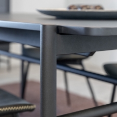 Jedálenský stôl rozkladací Celt, 270 cm, čierna - 10