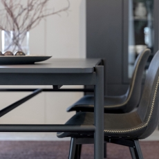 Jedálenský stôl rozkladací Celt, 270 cm, čierna - 8