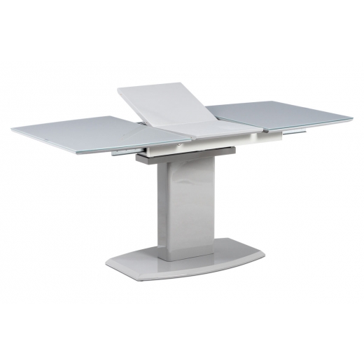 Jedálenský stôl rozkladací Daniel, 160 cm, sivá - 1