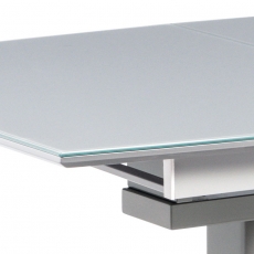 Jedálenský stôl rozkladací Daniel, 160 cm, sivá - 3