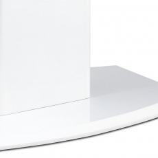 Jedálenský stôl rozkladací Daniel, 180 cm, biela - 5