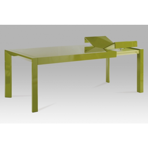 Jedálenský stôl rozkladací Fontana, 210 cm, zelená - 1