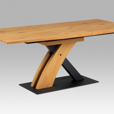 Jedálenský stôl rozkladací Fort, 160 cm, dub - 3
