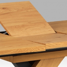 Jedálenský stôl rozkladací Fort, 160 cm, dub - 5